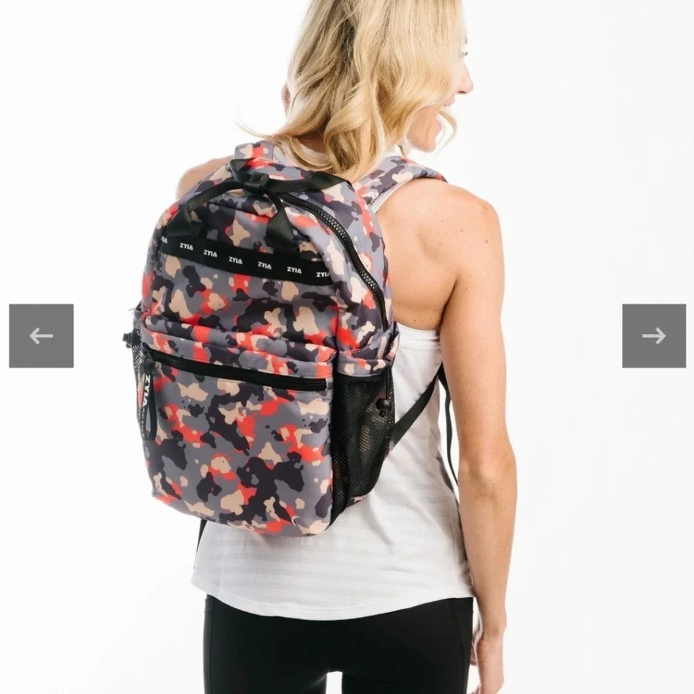 Zyia Active‎ Color Camo Flux Backpack